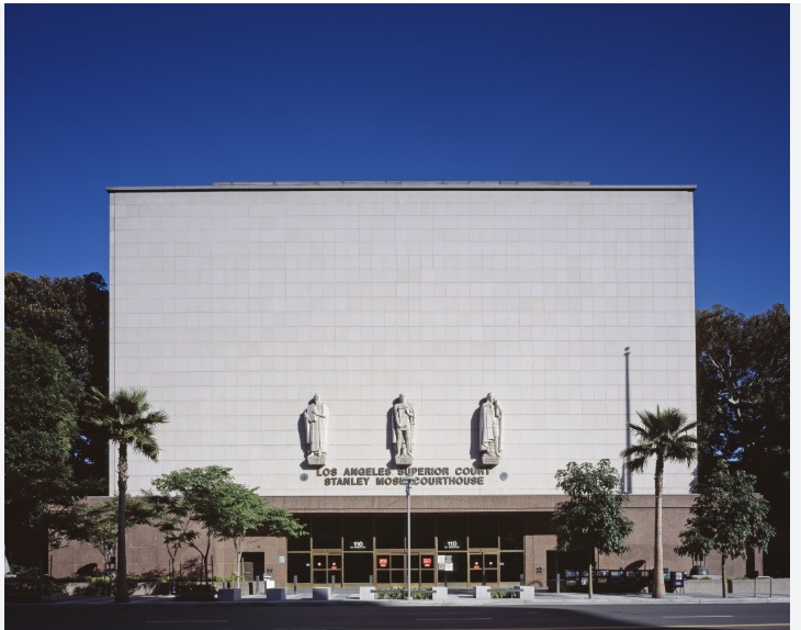 Stanley Mosk Courthouse - Los Angeles Superior Court where all LA County probate matters are filed